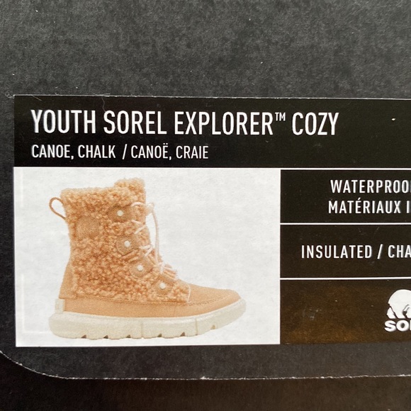 Sorel Youth Explorer Joan Cozy Boots Big Kids NEW - Picture 10 of 12